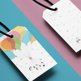 Whimsical Glückwunschs Geschenkmarke Geschenkanhänger