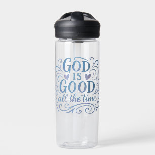 Whimsical Good is Good Typografie Trinkflasche