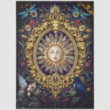 Whimsical Gothic Celestial Libelle Rabe Fee