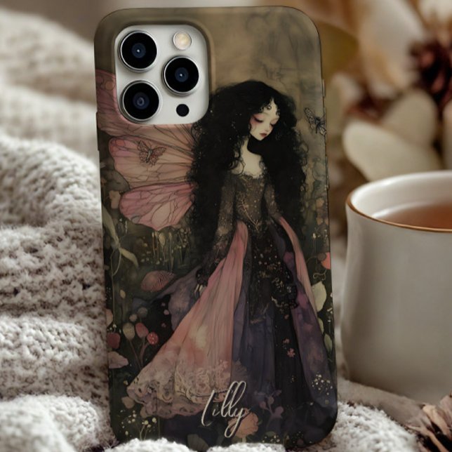 Whimsical Gothic Fairy Dark Fantasy Personalisiert Case-Mate iPhone Hülle (Von Creator hochgeladen)