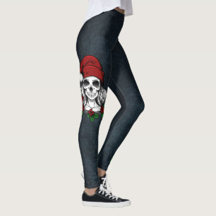 Whimsical Gothic Weihnachten Weihnachten Leggings