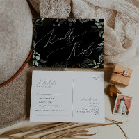 Whimsical Greenery Black Gold Song Anfrage UAWG