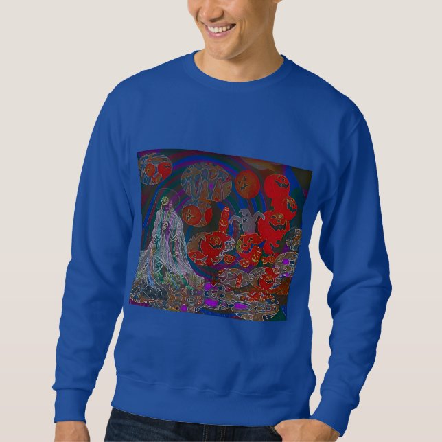Whimsical Halloween Dreams Sweatshirt (Vorderseite)