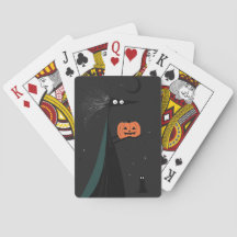 Whimsical Halloween Hexe und Pumpkin