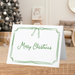 Whimsical Hand Dragon Coquette Bow Weihnachten