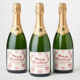 Whimsical Hand Drawn Christmas Party