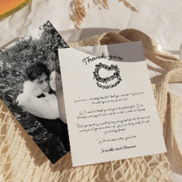 Whimsical Hand Gezeichnet Kuchen Hochzeit Danke Ka Einladung