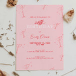 Whimsical Handgezogen martini 50. Geburtstagsparty Einladung<br><div class="desc">Diese whimsical Geburtstagsfeier ist perfekt für eine 50. Geburtstagsparty mit einer von der Hand gezeichneten Schreiber-Grenze im Retro-Stil. Für eine erweiterte Anpassung dieses Designs,  z.B. das Ändern des Layouts,  des Schriftartes oder der Textgröße,  klicken Sie bitte auf den obigen Button "KENNEN". Bitte kontaktieren Sie mich für weitere Fragen!</div>