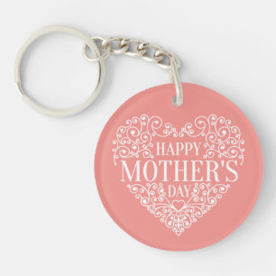 Whimsical Happy Mother's Day Porte - clé