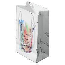 Whimsical Happy Purim Gift Bag