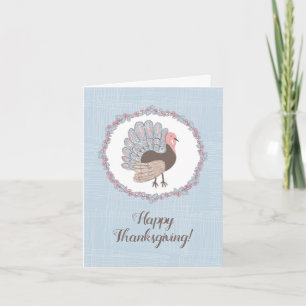Whimsical Happy Thanksgiving Karte