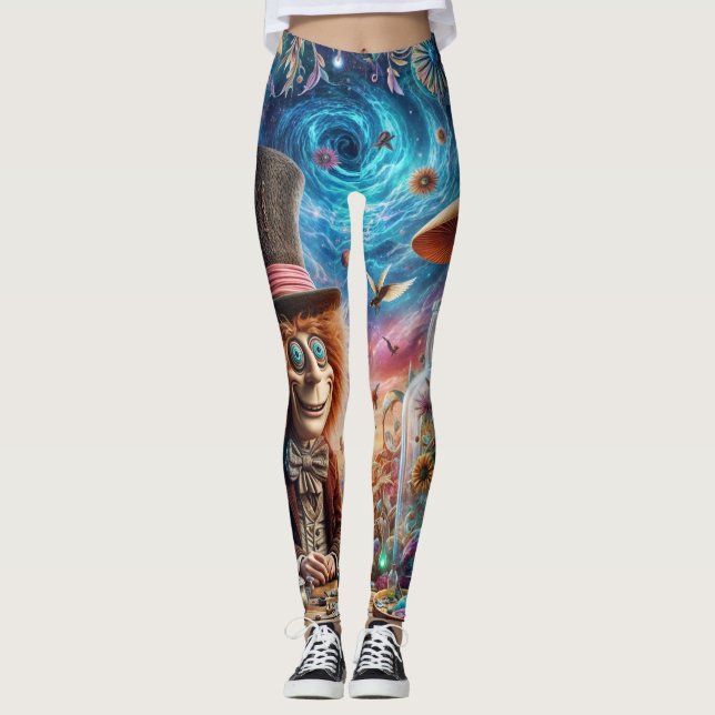 Whimsical Hatter Leggings (Vorderseite)