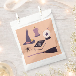 Whimsical Hexe zum Geburtstag oder Halloween Geschenktütchen