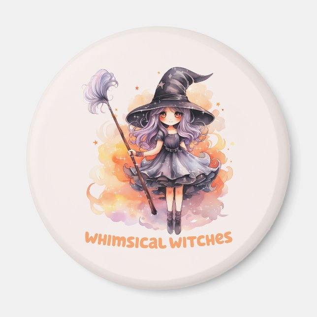 Whimsical Hexen Magnet (Vorne)