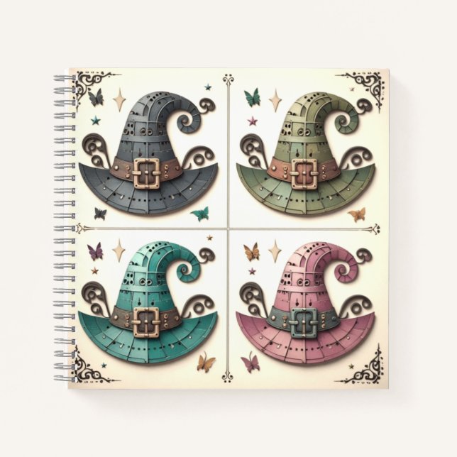 Whimsical Hexen Notizbuch (Vorderseite)
