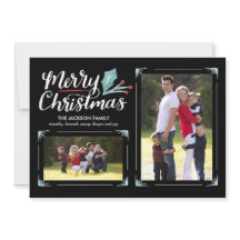 Whimsical Holly 2-Foto Weihnachten