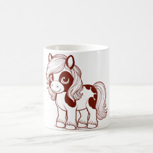 Whimsical Horse Tasse