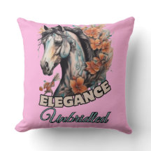 Whimsical Horse Tattoo mit lebendiger Touch