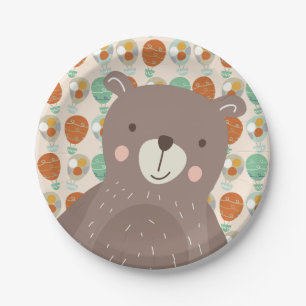 Whimsical Hot Air Ballons Pappteller