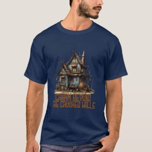 Whimsical Hütte Illustration Idee T-Shirt