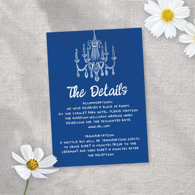 Whimsical Illustriert Hand gezeichnet Fun Wedding  Begleitkarte (Von Creator hochgeladen)