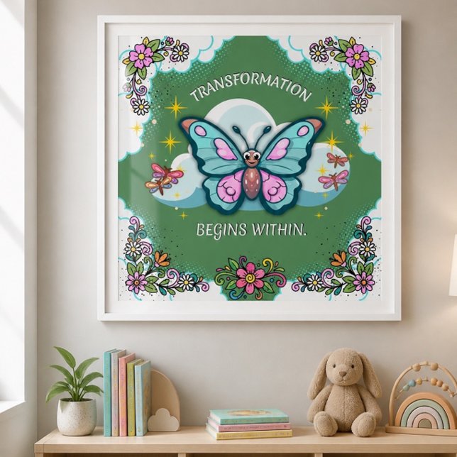 Whimsical Inspirational Poster - Verwandlung (Von Creator hochgeladen)
