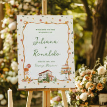 Whimsical Italian Citrus Wedding