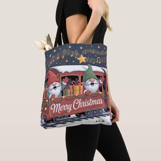 Whimsical Jolly Gnomes Musical Express Tasche (Von Nahem)