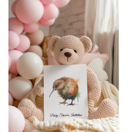 Whimsical Kiwi Bird Baby Shower | Sweet Pipi Einladung