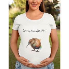 Whimsical Kiwi Bird Baby Shower | Sweet Pipi Große Größe T-Shirt
