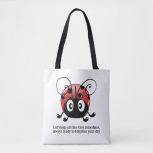 Whimsical Ladybug Garden Tasche - Tiny Comedians