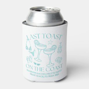 Whimsical Last Toast On The Coast Türkis Dosenkühler