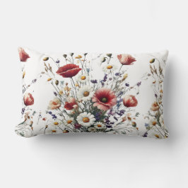 Whimsical Lavender Fields Pillow Lendenkissen