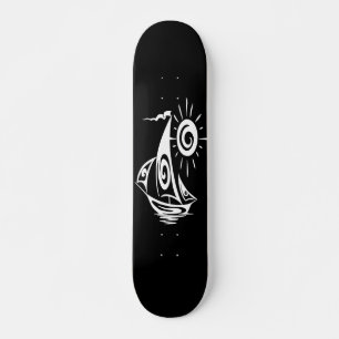 Whimsical Lazy Skateboard