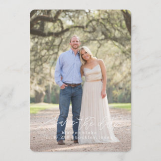 Whimsical Letting Save the Date Card