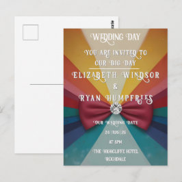 "Whimsical Light Pink Wedding Einladungen Glitzern