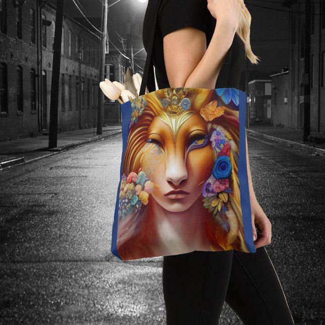 Whimsical Lion Leo Spirit Guide Girls Fantasy Tasche (Von Creator hochgeladen)