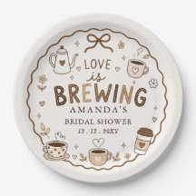 Whimsical Love is Brewing Kaffe-Hochzeitsdusche