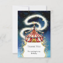 Whimsical Magic Circus Geburtstag