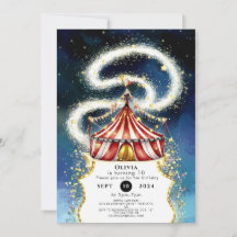 Whimsical Magic Circus Geburtstag
