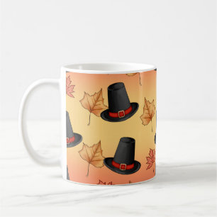 Whimsical Magic Hats mit Herbstleaven Kaffeetasse