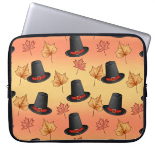 Whimsical Magic Hats mit Herbstleaven Laptopschutzhülle