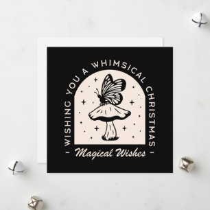 Whimsical Magic Weihnachtswitz Wünsche Feiertagskarte