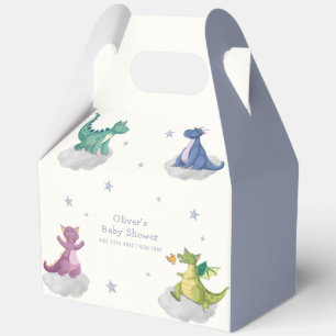 Whimsical Magische Kleine Sterne Drache Baby Showe Geschenkschachtel