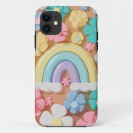 Whimsical Marshmallow Blooms - Lebhafter Fall für  Case-Mate iPhone Hülle