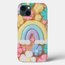 Whimsical Marshmallow Blooms - Lebhafter Fall für  Case-Mate iPhone Hülle