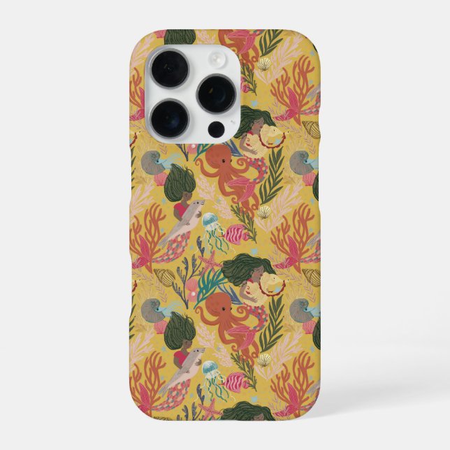 Whimsical Mermaid Phone Case - UnderwatePhone Case iPhone 16 Pro Hülle (Rückseite)