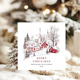 Whimsical Minimalistisch Country Weihnachten Unter