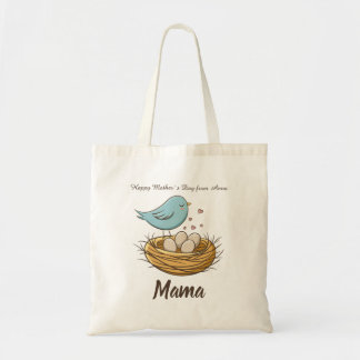 Whimsical Modern Mother`s Day Tote Bag Tragetasche