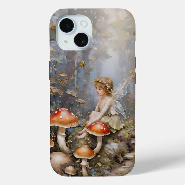 Whimsical Mushroom Fairy Case-Mate iPhone Hülle (Rückseite)